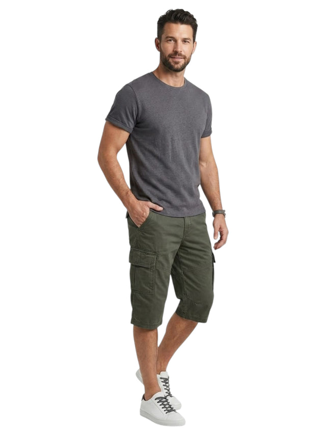 Image for Men's Plain Short,Olive
