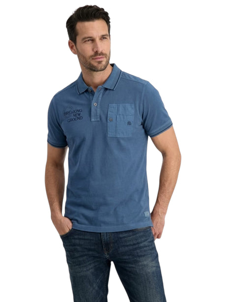 Image for Men's Printed Top,Navy