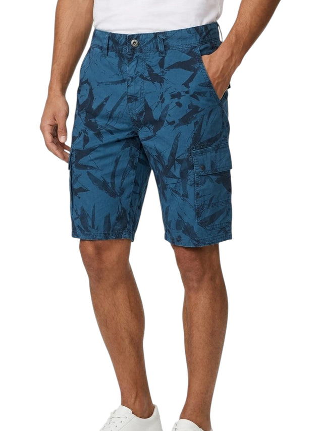 Image for Men's Printed Short,Dark Blue