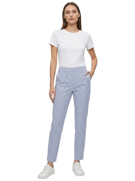 Image for Women's Blue Striped Pant,Blue