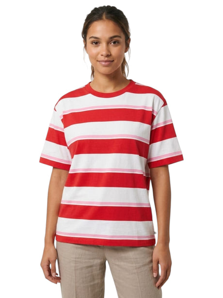 Image for Women's Striped Top,Red
