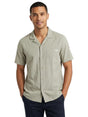 Image for Men's Textured Dress Shirt,Dusty Olive