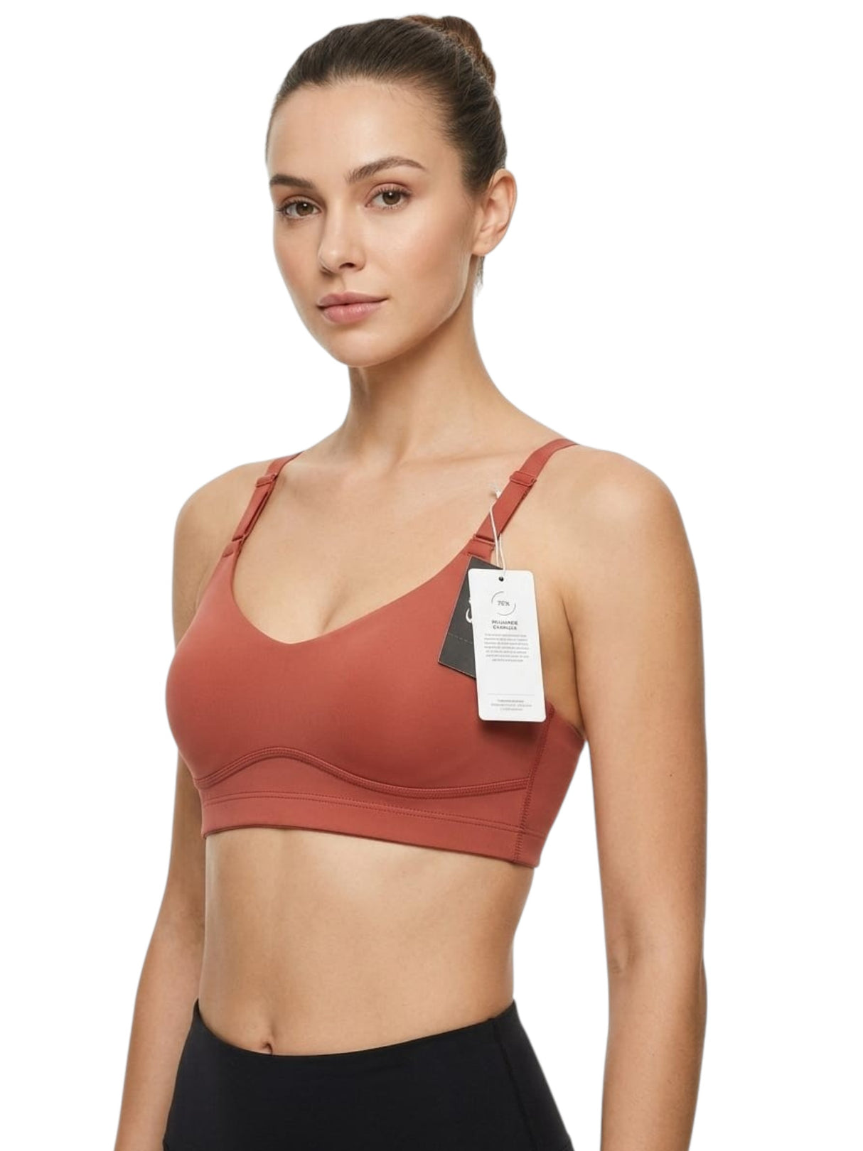 Image for Women's Plain Bra,Dark Coral