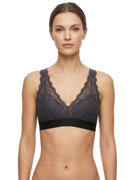 Image for Women's Lace Bra,Black