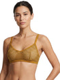 Image for Women's Lace Sheer Bra,Olive