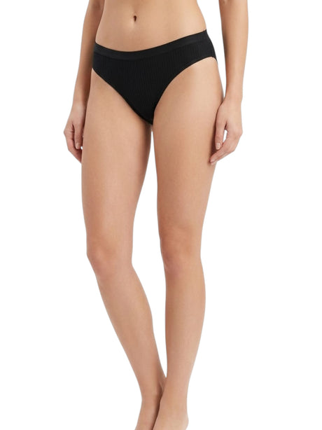 Image for Women's Ribbed Slip,Black