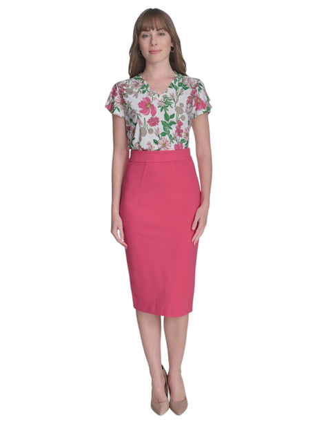 Image for Women's Plain Skirt,Pink