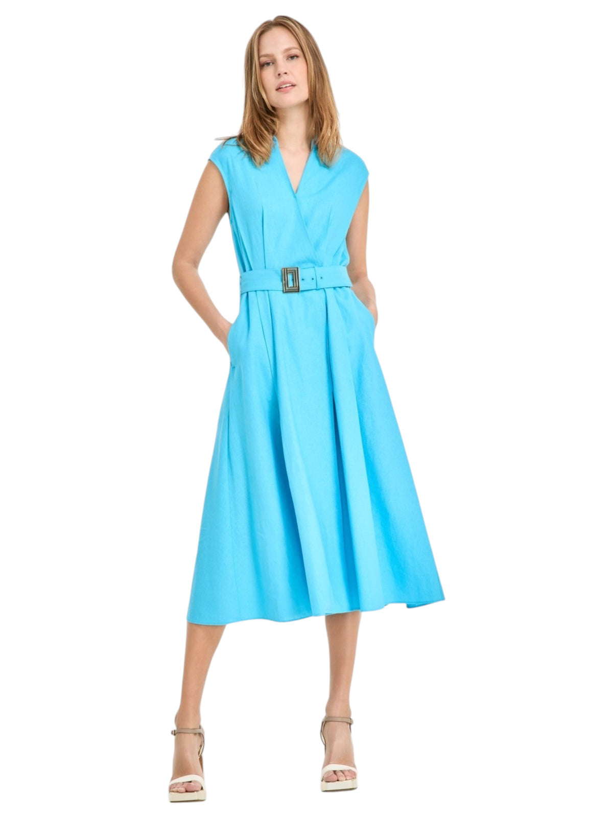 Image for Women's Plain Dress,Blue