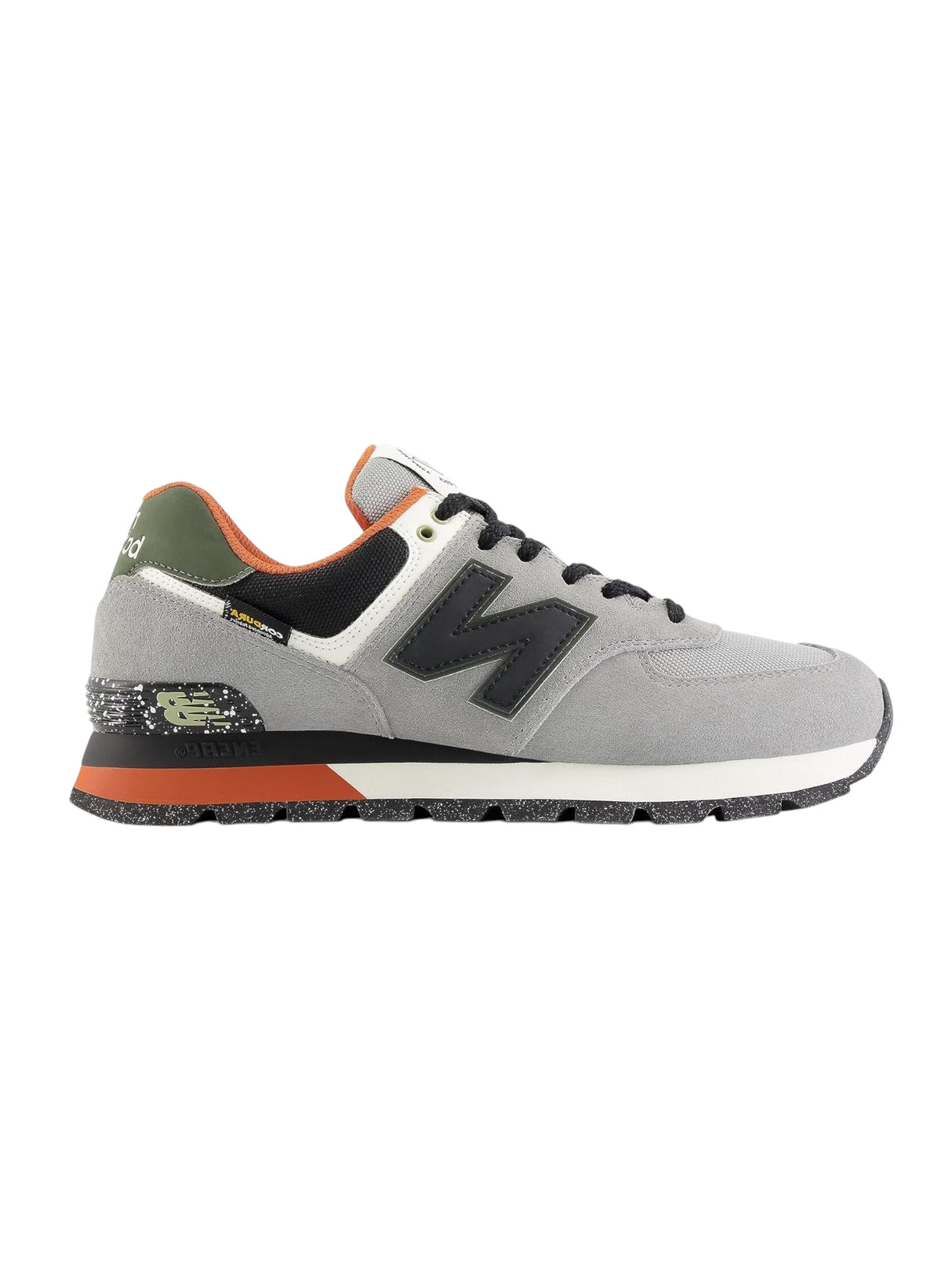 Image for New Balance 574 Men's Textured Shoes,Grey