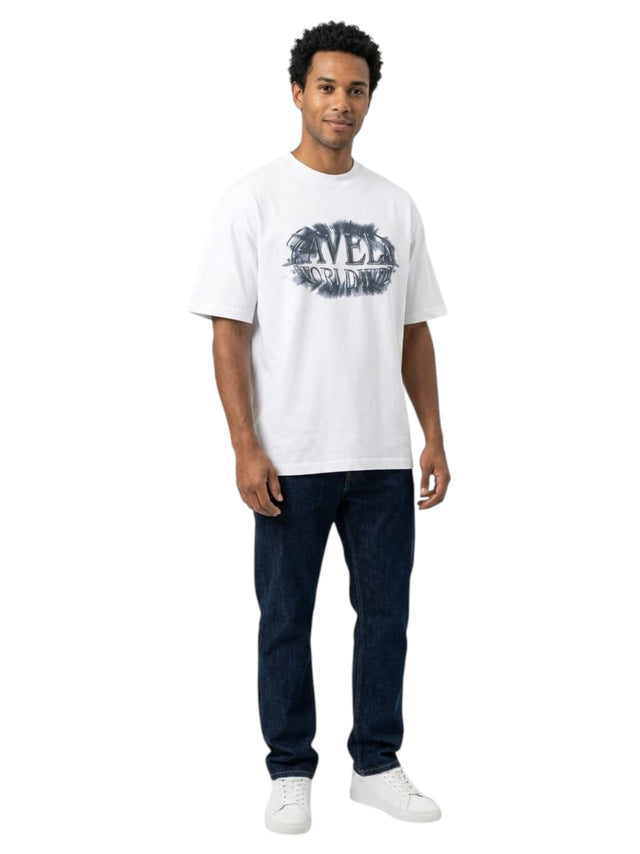 Image for Men's Printed Top,White