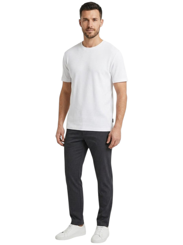 Image for Men's Textured Top,White
