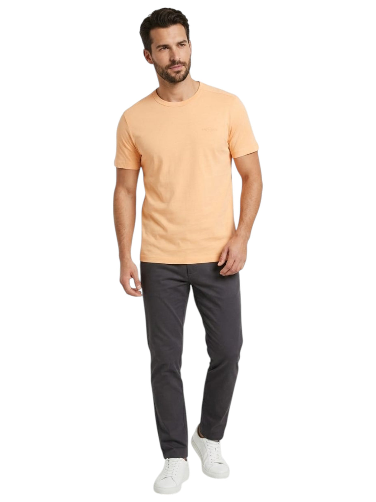 Image for Men's Plain Top,Orange