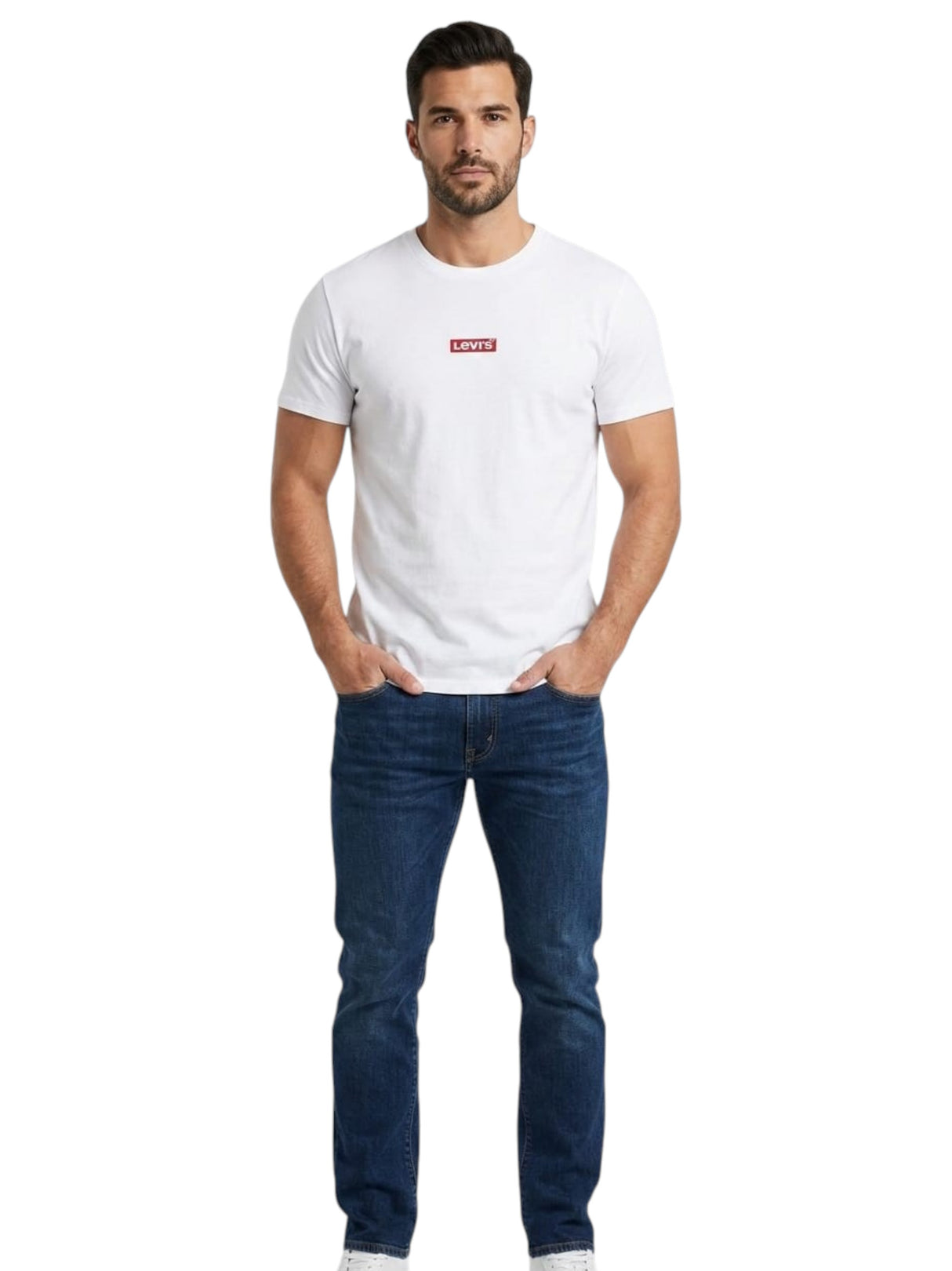 Image for Men's Logo Printed Top,White