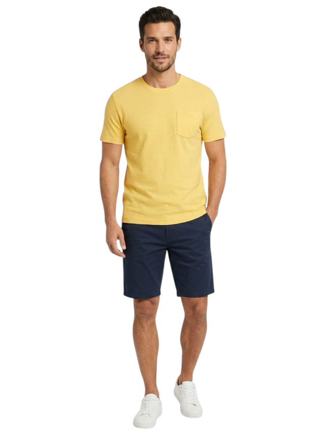 Image for Men's Ribbed Top,Yellow