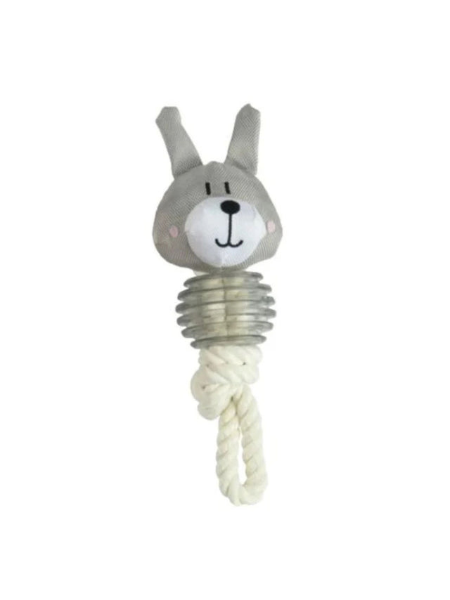 Image for Rabbit Head Rope Toy