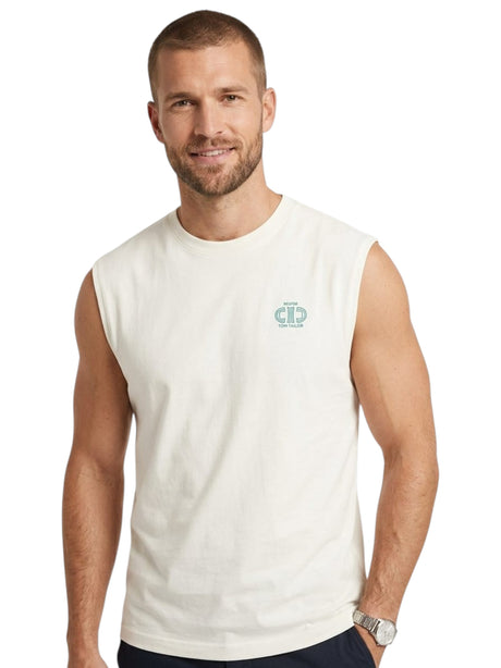 Image for Men's Plain Top,Off White