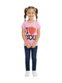 Image for Kids Girl's Printed Top,Pink
