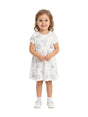 Image for Kids Girl's Printed Dress,White