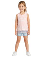 Image for Kids Girl's Printed Top,Light Apriot