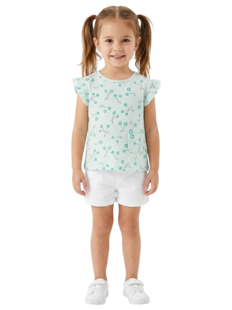 Image for Kids Girl's Printed Top,Aqua