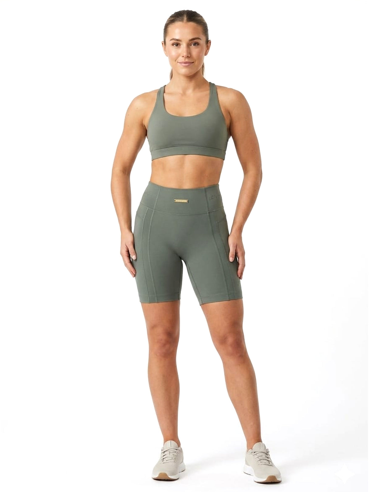 Image for Women's Plain Short,Dusty Olive