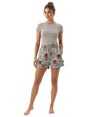 Image for Women's Floral Printed Short,Multi