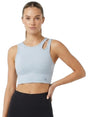 Image for Women's Plain Sport Bra,Dusty Blue