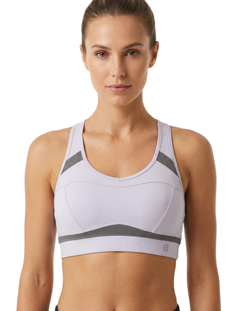 Image for Women's Colorblocked Sport Bra,Dusty Purple