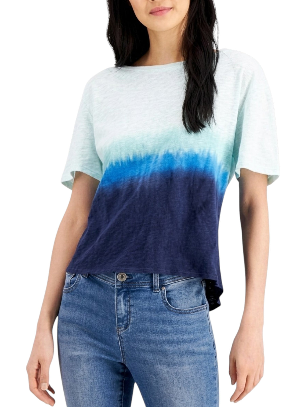 Image for Women's Colorblocked Open Back Top,Multi