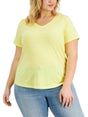 Image for Women's Plain Solid Top,Yellow