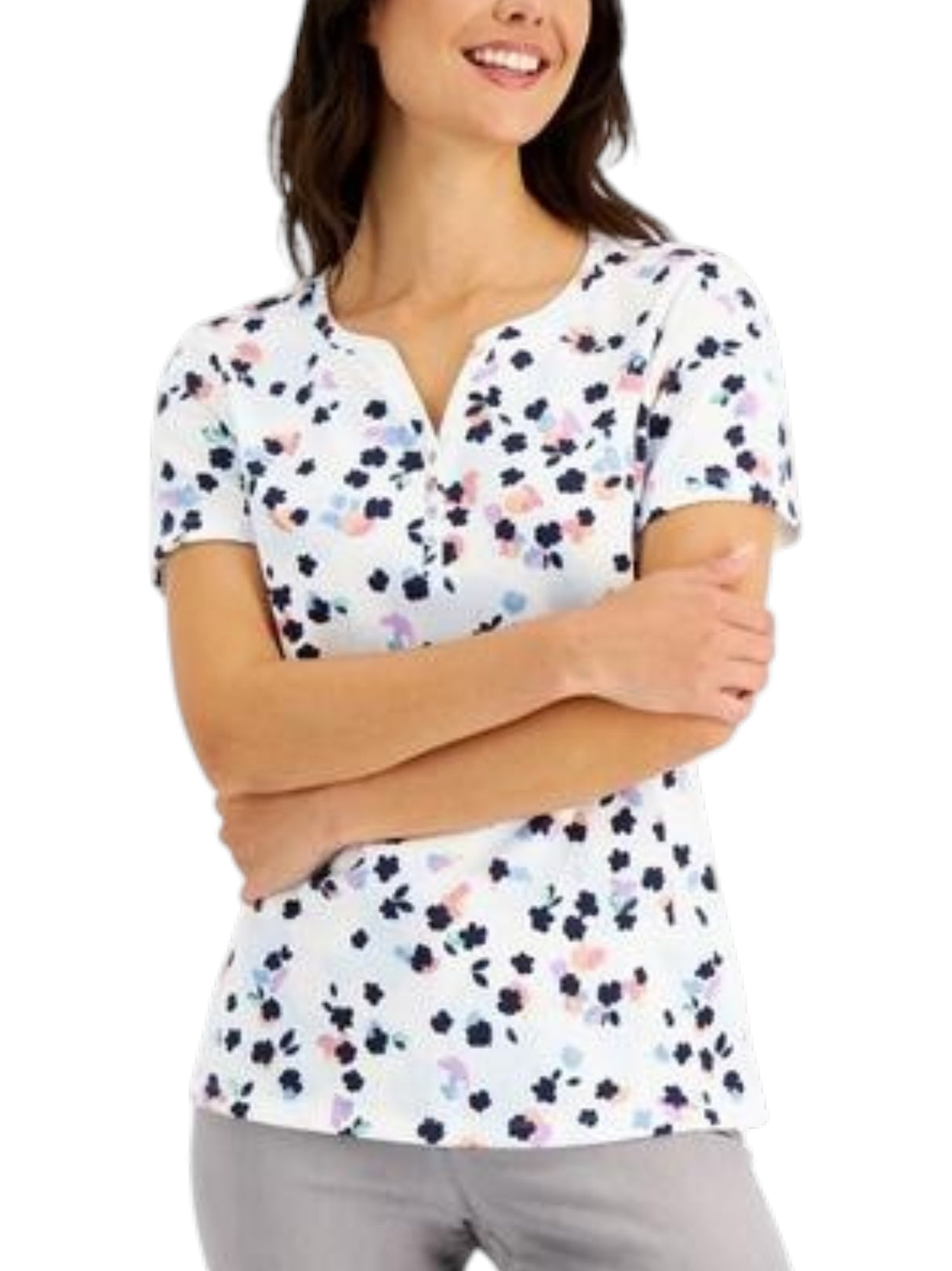 Image for Women's Printed Top,Multi