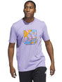 Image for Men's Printed Top,Purple