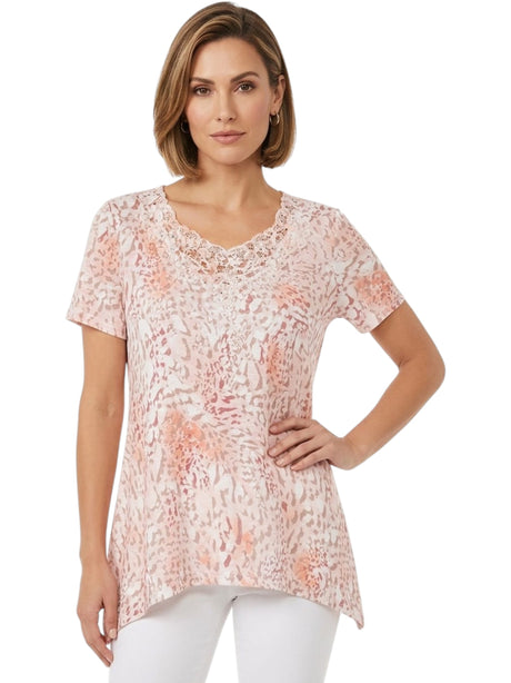 Image for Women's Printed Top,Multi