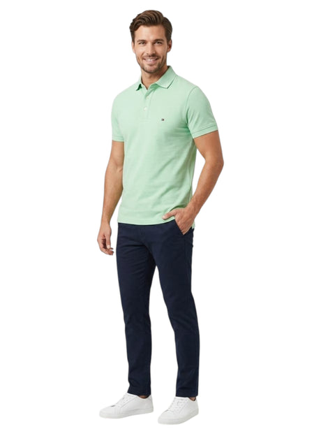 Image for Men's Plain Solid Top,Mint Green