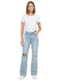 Image for Women's Ripped Jeans,Light Blue
