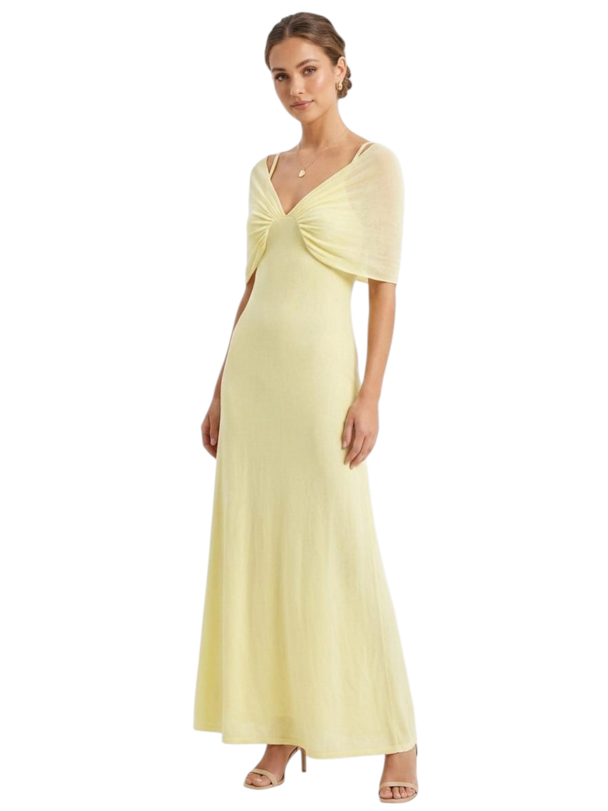 Image for Women's Textured Dress,Yellow