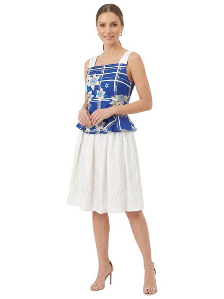 Image for Women's Colorblocked Dress,White