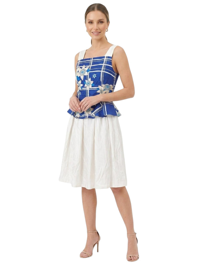 Image for Women's Colorblocked Dress,White