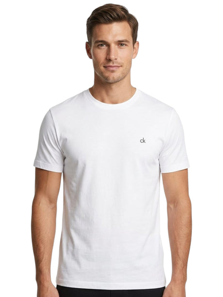 Image for Men's Brand Logo Printed Top,White