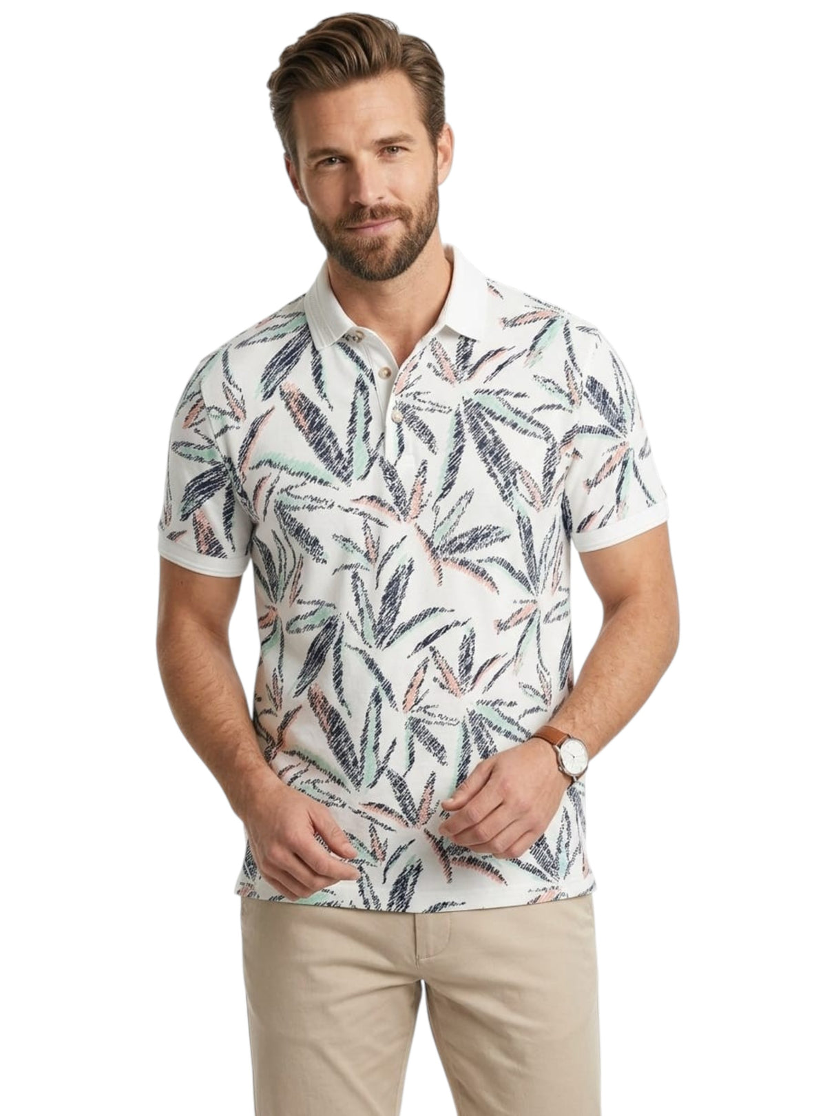 Image for Men's Printed Top,Multi