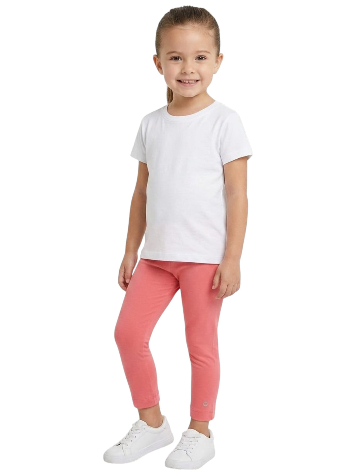 Image for Kids Girl's Plain Legging,Pink