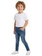 Image for Kids Boy's Washed Jeans,Navy