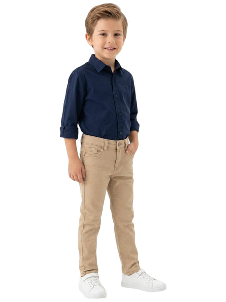Image for Kids Boy's Plain Pant,Beige