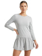 Image for Women's Plain Shorted Jumpsuit,Grey