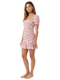 Image for Women's Printed Dress,White