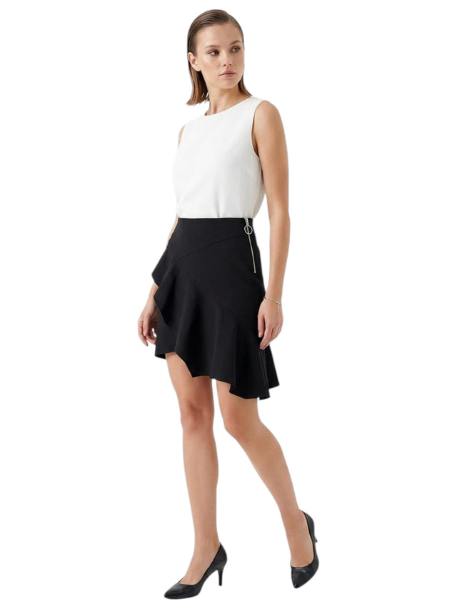 Image for Women's Ruffled Skirt,Black
