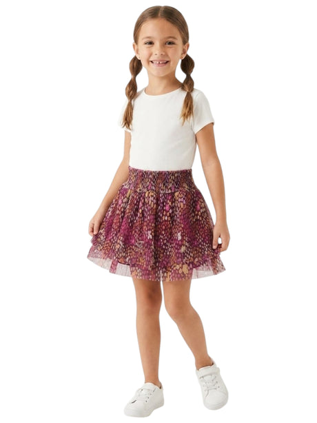 Image for Kids Girl's Ruffled Skirt,Multi