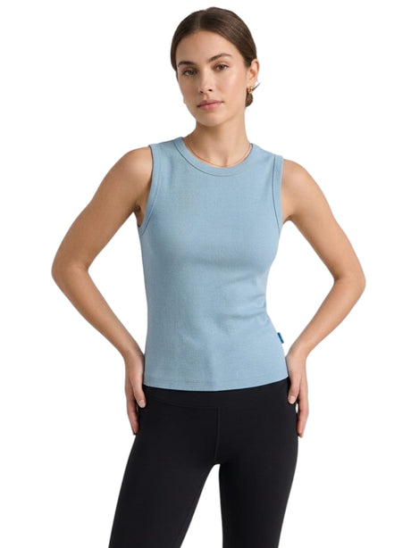 Image for Women's Ribbed Sport Top,Blue