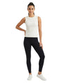 Image for Women's Ribbed Sport Top,White