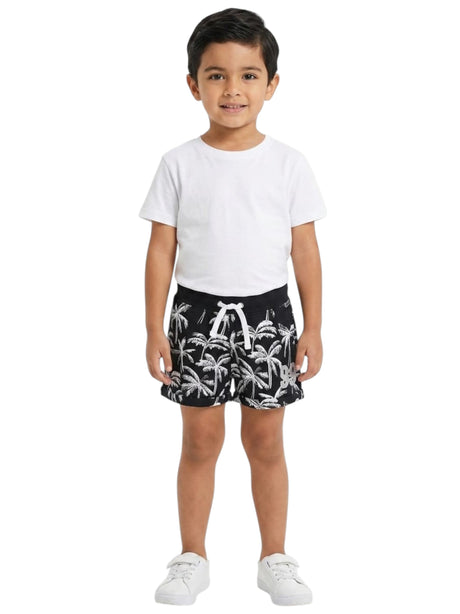 Image for Kids Boy's Printed Short,Black